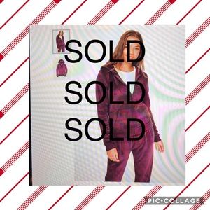 Victoria’s Secret PINK Velour Outfit Hoodie/Pants